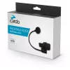 Cardo PT Edge Half Helmet Kit - altifalantes JBL e microfone de haste para Packtalk Edge