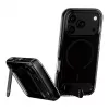 CARE by PanzerGlass Capa com suporte Smokey Black MagSafe para iPhone 17 Pro