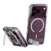 CARE by PanzerGlass Kickstand capa transparente com MagSafe branco para iPhone 17 Pro
