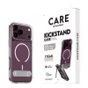 CARE by PanzerGlass Kickstand capa transparente com MagSafe branco para iPhone 17 Pro Max