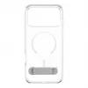 CARE by PanzerGlass Kickstand capa transparente com MagSafe branco para iPhone 17 Pro Max