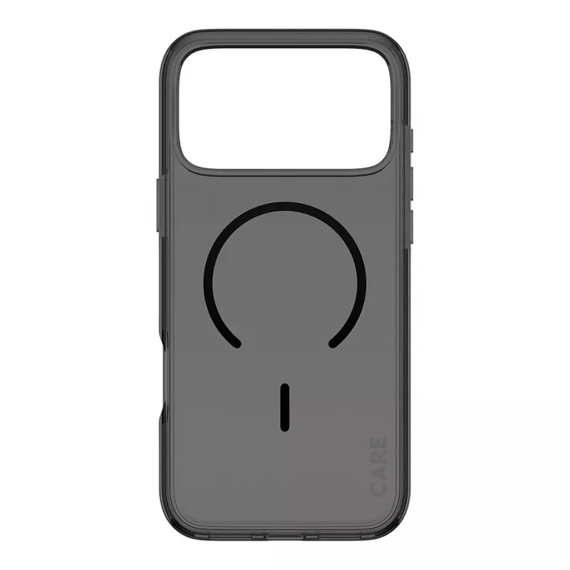 CARE by PanzerGlass capa Smokey com MagSafe preto para iPhone 17 Pro Max