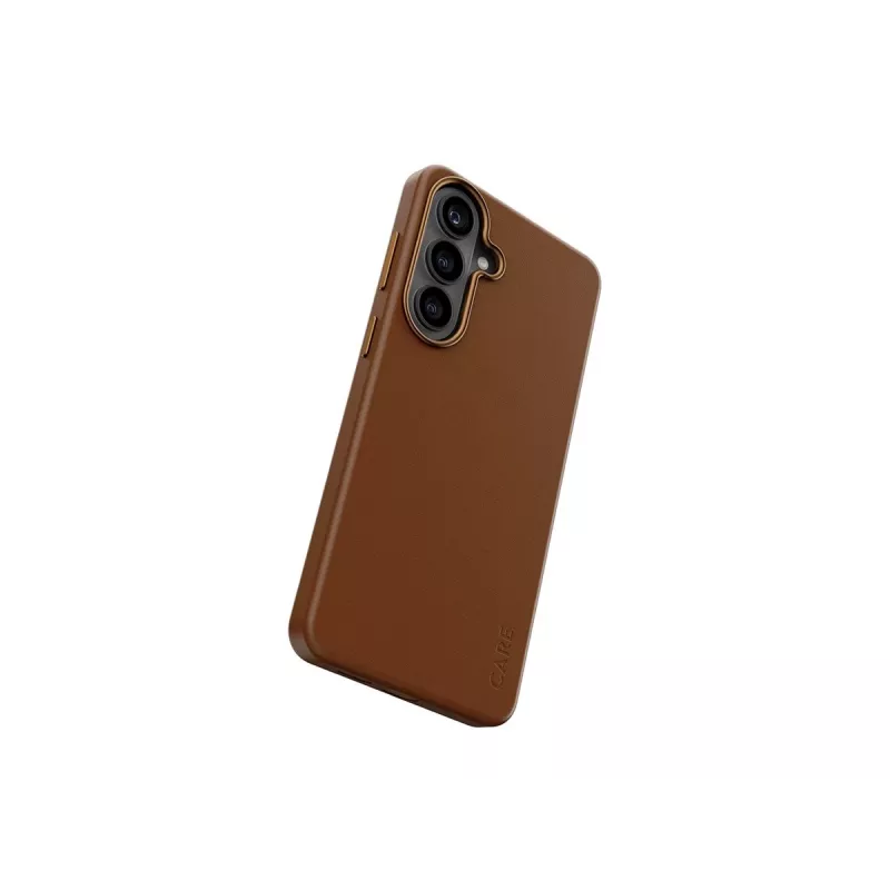 Capa CARE by PanzerGlass Solo para Samsung Galaxy S26 Plus - Castanha