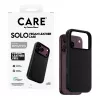 CARE by PanzerGlass Solo capa de pele vegana preta com MagSafe para iPhone 17 Pro