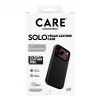 CARE by PanzerGlass Solo capa de pele vegana preta com MagSafe para iPhone 17 Pro