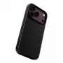 CARE by PanzerGlass Solo capa de pele vegana preta com MagSafe para iPhone 17 Pro