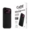 CARE by PanzerGlass Solo capa de pele vegana com MagSafe para iPhone 17 Pro Max - preta
