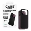 CARE by PanzerGlass Solo capa de pele vegana com MagSafe para iPhone 17 Pro Max - preta