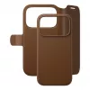 CARE by PanzerGlass Tango carteira 2 em 1 castanha com MagSafe para iPhone 17 Pro