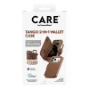 CARE by PanzerGlass Tango carteira 2 em 1 castanha com MagSafe para iPhone 17 Pro