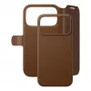 CARE by PanzerGlass Tango carteira 2 em 1 castanha com MagSafe para iPhone 17 Pro Max