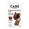 CARE by PanzerGlass Tango carteira 2 em 1 castanha com MagSafe para iPhone 17 Pro Max