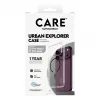 CARE by PanzerGlass Urban Explorer capa transparente com MagSafe preto para iPhone 17 Pro Max