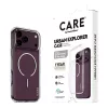 CARE by PanzerGlass Urban Explorer capa transparente com MagSafe branco para iPhone 17 Pro Max