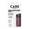 CARE by PanzerGlass Urban Explorer capa transparente com MagSafe branco para iPhone 17 Pro Max
