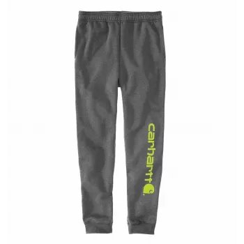 Calças de fato de treino Carhartt Graphic Jogger - homem Loose Fit Fleece, preto