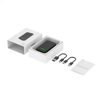 Carlinkit 2AIR-T Adaptador sem fios CarPlay & Android Auto
