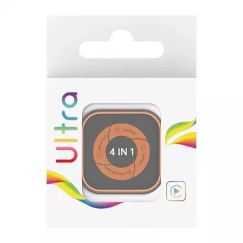 CARLINKIT Mini Ultra 6 Adaptador sem fios para CarPlay e Android Auto - preto