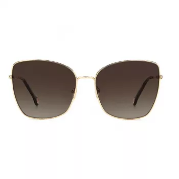 Óculos de sol Carolina Herrera HER0133S000 mulher - armação de acetato preta, lentes cinzentas gradiente, 59 mm