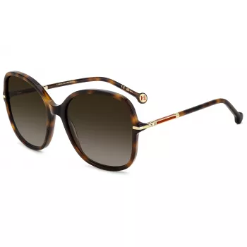 Óculos de sol Carolina Herrera HER0269S086 para mulher - Armação de acetato, proteção UV400, 58 mm de lente