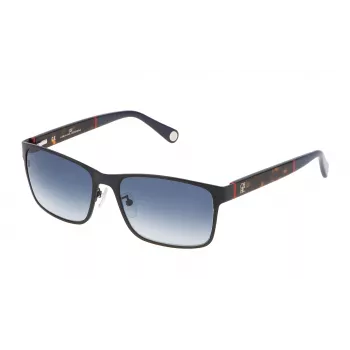 Óculos de sol CAROLINA HERRERA SHE0725708EE mulher retangulares Havana castanho degradê 57 mm