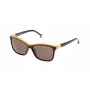 CAROLINA HERRERA SHE598550958 Óculos de sol borboleta gatinho para mulher Havana tartaruga castanho degradê 55mm