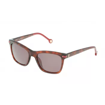 Carolina Herrera SHE6035409XW Óculos de sol borboleta para mulher Havana 54mm