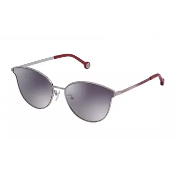 Carolina Herrera óculos de sol de mulher quadrados SHE104590579 Havana castanho 59mm