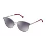Carolina Herrera óculos de sol de mulher quadrados SHE104590579 Havana castanho 59mm