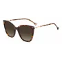 Óculos de sol de mulher Carolina Herrera HER0091S05L gatinho acetato preto cinzento degradê 56/20/145 mm
