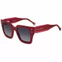 Óculos de sol de mulher Carolina Herrera HER0255SC9A - armação de acetato Havana, lentes degradê castanhas, 51 mm