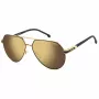CARRERA 1067/SI Óculos de Sol Homem - Armação Pilot Quadrada, Acetato Preto, Lentes de Policarbonato Cinzentas, Proteção UV400, Lente 62mm, Ponte 14mm, Haste 145mm