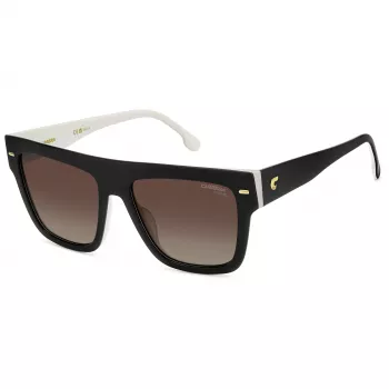 Óculos de sol de mulher Carrera 3016/S armação preta lentes cinzentas 55/17/140 mm