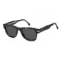 CARRERA 330S/S 86 Óculos de sol de homem - Armação de propionato preta, lentes de policarbonato cinzentas, 50/22/150 mm, UV400