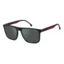 Óculos de sol retangulares de homem Carrera 8064S-0OIT-Q3 Preto/Cinzento 57mm