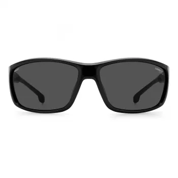 Carrera Ducati óculos de sol para homem CARDUC002S807 Pilot/aviador armação preta lentes cinzentas 68/16/125 mm
