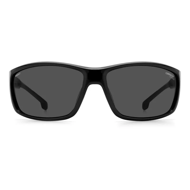 Carrera Ducati óculos de sol para homem CARDUC002S807 Pilot/aviador armação preta lentes cinzentas 68/16/125 mm