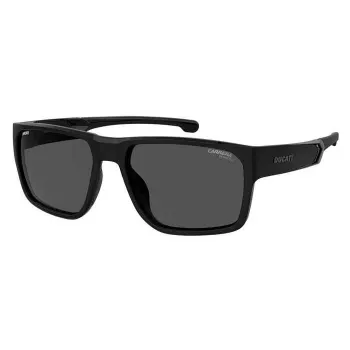 Carrera Ducati Óculos de sol de homem CARDUC029S807 - armação preta, lentes cinzentas, 59 mm
