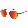 Carrera Ducati Óculos de sol de homem CARDUC036S003 - Armação preta, lentes cinzentas, 52 mm