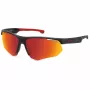 Óculos de sol de homem Carrera Ducati CARDUC044S003 preto mate cinzento retangulares 69 mm