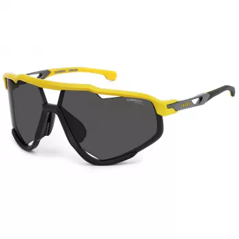Carrera Ducati Óculos de sol para homem CARDUC055S4CW - armação preta mate, lentes cinzentas, largura da lente 76 mm
