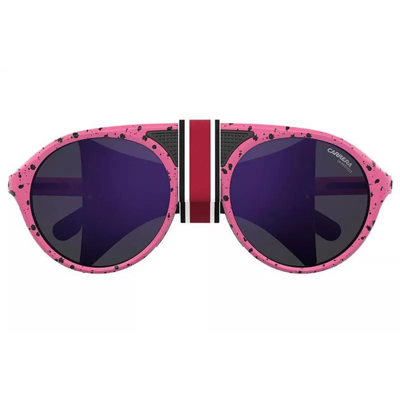 CARRERA HYPERFI19SQK0 Óculos de sol unissexo - armação preta, lentes cinzentas, 54/21/140 mm