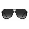 CARRERA Óculos de sol unissexo 1045-S-003-WJ Pilot Square Frame preto cinzento degradê UV400