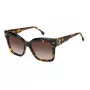 CARRERA Óculos de sol de mulher ARRERA3037S8 armação preta quadrada, lentes cinzentas degradê, 54/17/140 mm