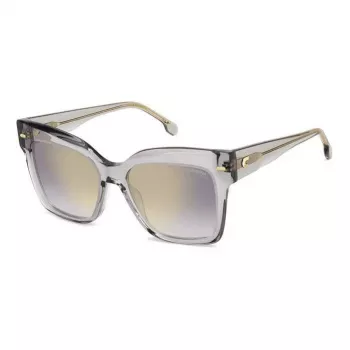 Óculos de sol de mulher CARRERA CARRERA3037SK - armação preta de acetato, lentes cinzentas degradê, 54/17/140 mm