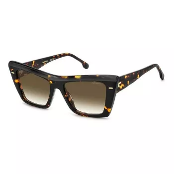 Óculos de sol de mulher CARRERA CARRERA306S8 - Armação preta, lentes cinzentas degradê, 54/17/140 mm