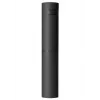 Tapete de ioga Casall 533019021 de borracha natural preto 183x61x0,4 cm