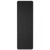 Tapete de ioga Casall 533019021 de borracha natural preto 183x61x0,4 cm