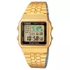 CASIO A500WGA-1 relógio digital de homem 39mm dourado aço inoxidável