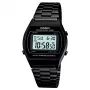 Relógio digital unissexo CASIO B-640WB-1A 35 mm pulseira de aço inoxidável
